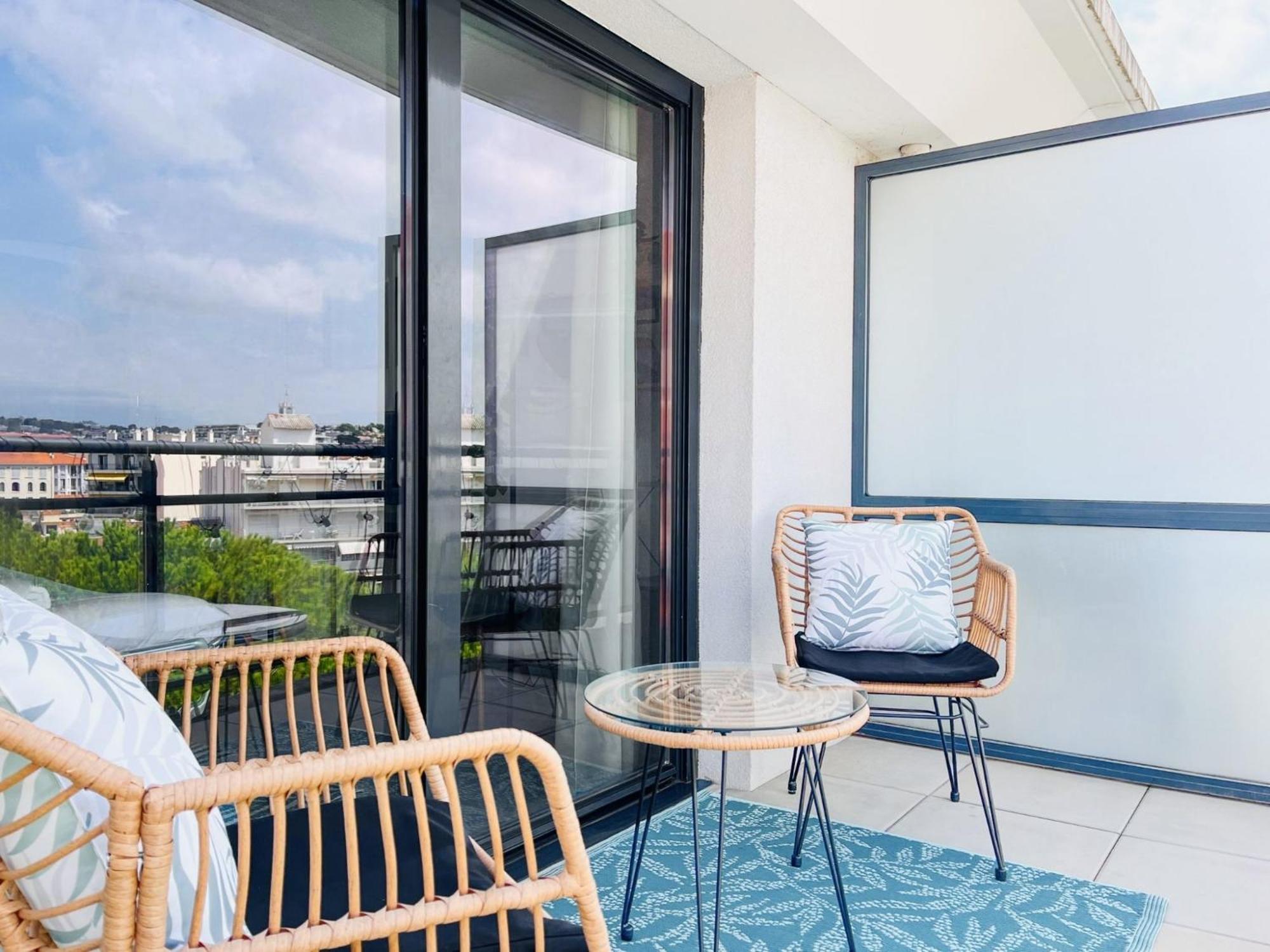 Appartement Le Tropic - Terrasse Centre Cannes